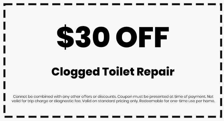 Clean flo plumbing sewer and drain Anderson SC plumber $30 off coupon clogged toilet repair